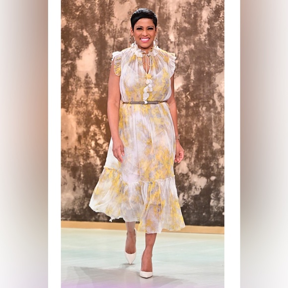 ZIMMERMANN Printed Knee-Length Dress Size Zimmermann 1 With Tags - Picture 9 of 10